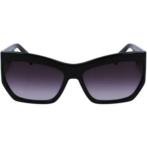 Acetate Sunglasses with Contrast Details , female, Sizes: ONE SIZE - Liu Jo - Modalova