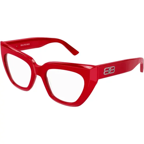 Modische Brille,Lila Optische Brille Stilvoll und vielseitig - Balenciaga - Modalova