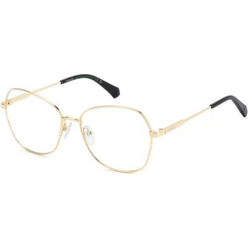 Gold Eyewear Frames in Style D539 , female, Sizes: 56 MM - Polaroid - Modalova