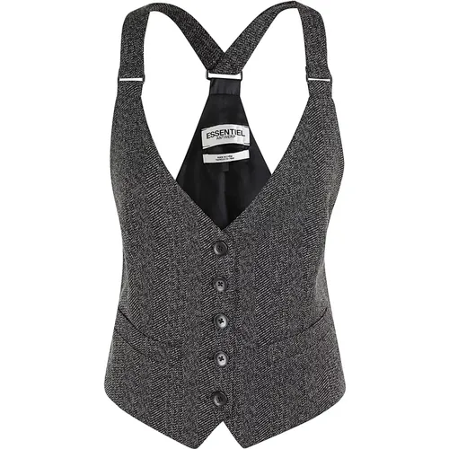 Elegante Weste für Stilvolles Aussehen , Damen, Größe: 2XS - Essentiel Antwerp - Modalova