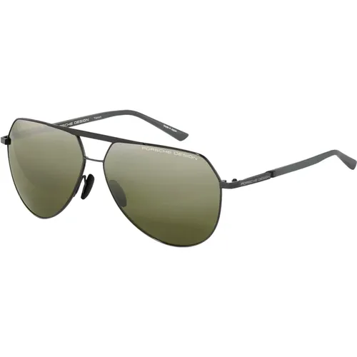 Dark Green Sunglasses Suncontrar Xtrem , unisex, Sizes: 63 MM - Porsche Design - Modalova