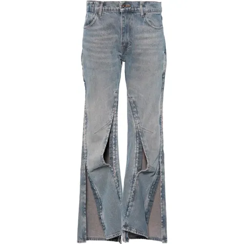 Evergreen Hook AND EYE Slim Jeans , female, Sizes: W27, W29 - Y/Project - Modalova