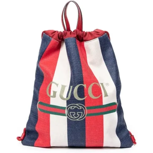 Pre-owned Canvas shoulder-bags , female, Sizes: ONE SIZE - Gucci Vintage - Modalova