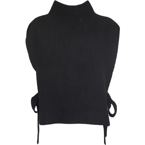 Schwarze Pulloverweste Palmer Gilet , Damen, Größe: XS - 8pm - Modalova