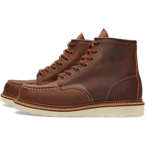 Heritage Work Moc Toe Boot , Herren, Größe: 39 EU - Red Wing Shoes - Modalova