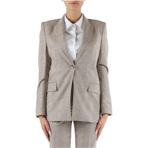Virgin Wool Viscose Jacket Janeri , female, Sizes: 2XL, XL, L - Boss - Modalova