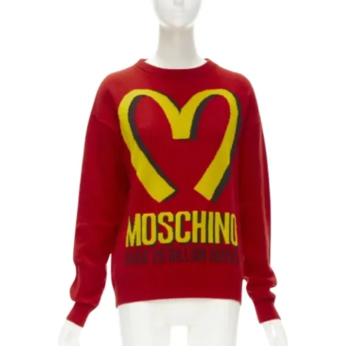 Pre-owned Fabric outerwear , female, Sizes: S - Moschino Pre-Owned - Modalova