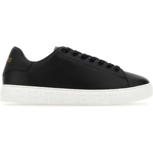 Weiße Greca Sneakers , Herren, Größe: 43 EU - Versace - Modalova