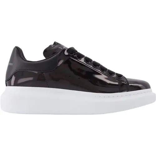 Oversize Leather Sneakers for Sports , female, Sizes: 2 UK - alexander mcqueen - Modalova