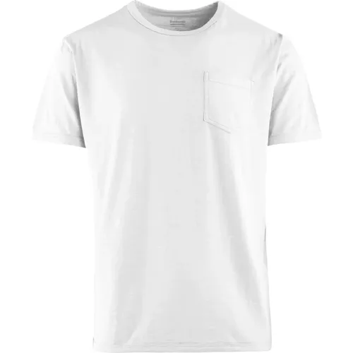 Men`s Slub Cotton T-Shirt with Pocket , male, Sizes: 2XL - BomBoogie - Modalova