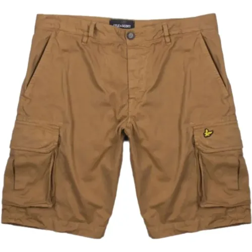 Cargo Shorts , Herren, Größe: W33 - Lyle & Scott - Modalova