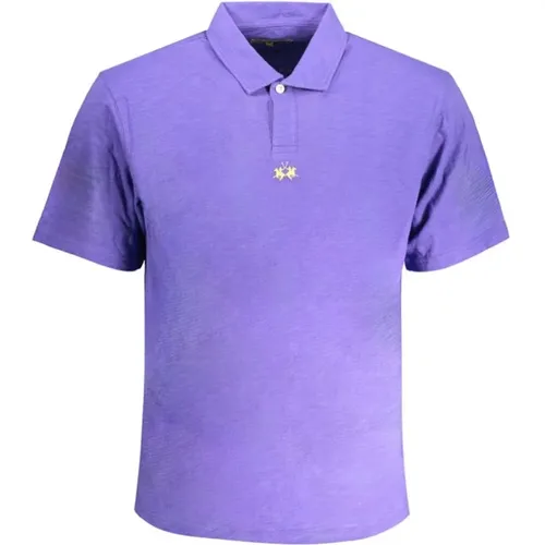 Embroidered Polo Shirt with Short Sleeves , male, Sizes: XL, L, S, 2XL, M, 3XL - LA MARTINA - Modalova