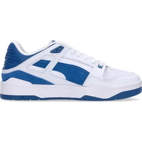 Weiß/Blau Sneakers , Herren, Größe: 42 1/2 EU - Puma - Modalova