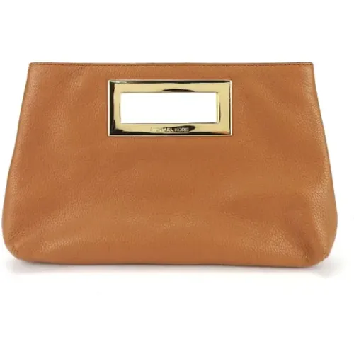 Pre-owned Leather clutches , female, Sizes: ONE SIZE - Michael Kors Pre-owned - Modalova