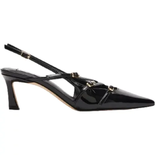 Schwarzer Absatz Slingback Schuh Liana , Damen, Größe: 37 EU - Steve Madden - Modalova