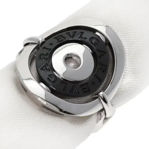 Pre-owned White Gold rings , female, Sizes: ONE SIZE - Bvlgari Vintage - Modalova