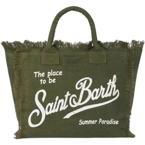 Leinen Vanity Tasche Saint Barth - Saint Barth - Modalova