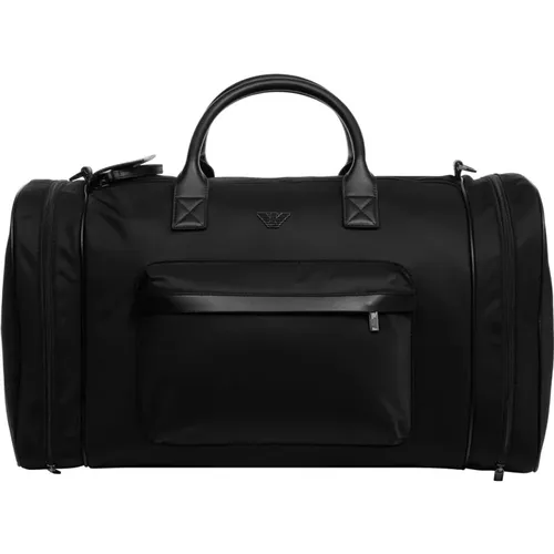 Duffle bag , male, Sizes: ONE SIZE - Emporio Armani - Modalova