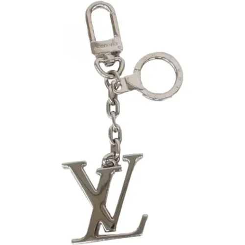 Pre-owned Silver key-holders , female, Sizes: ONE SIZE - Louis Vuitton Vintage - Modalova