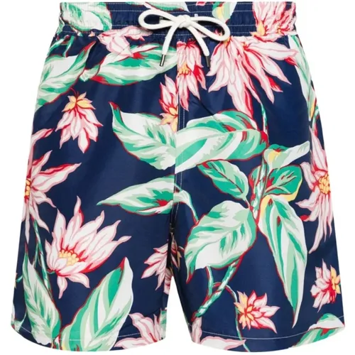 Floral Print Swim Shorts , male, Sizes: M, XL, S, L - Ralph Lauren - Modalova