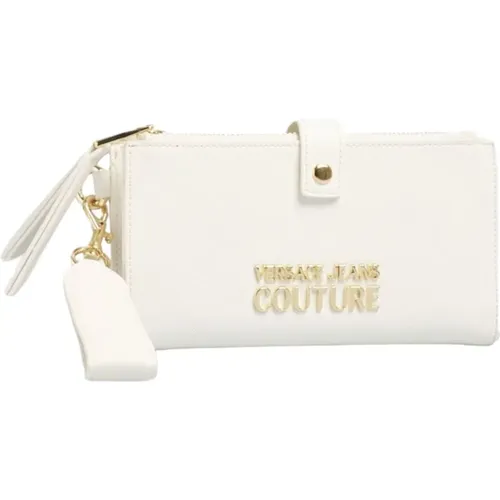 Foldover Wallet with Flap , female, Sizes: ONE SIZE - Versace Jeans Couture - Modalova