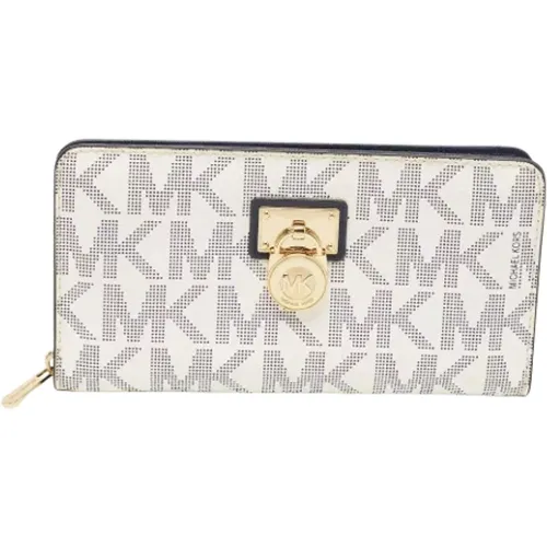 Pre-owned Coated canvas wallets , female, Sizes: ONE SIZE - Michael Kors Pre-owned - Modalova