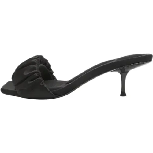Pre-owned Satin sandals , female, Sizes: 4 UK - Alexander Wang Pre-owned - Modalova