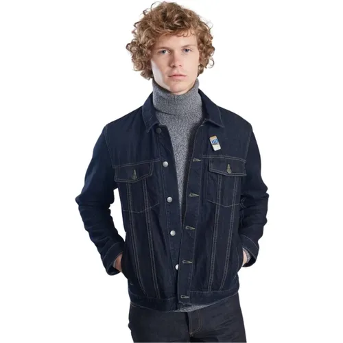 Selvedge Denim Jacket , male, Sizes: M, S, XS, L - L'Exception Paris - Modalova