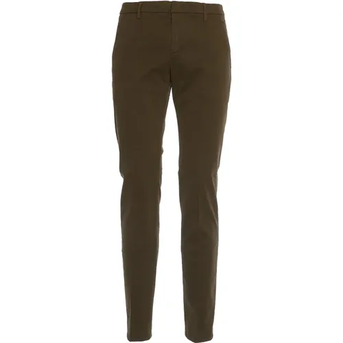 Spiritissimo Regular Trousers Moss Aw24 , male, Sizes: W38, W30, W35, W34, W36, W29, W33, W31 - Dondup - Modalova