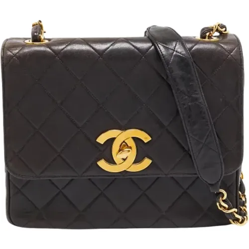 Pre-owned Leather chanel-bags , female, Sizes: ONE SIZE - Chanel Vintage - Modalova