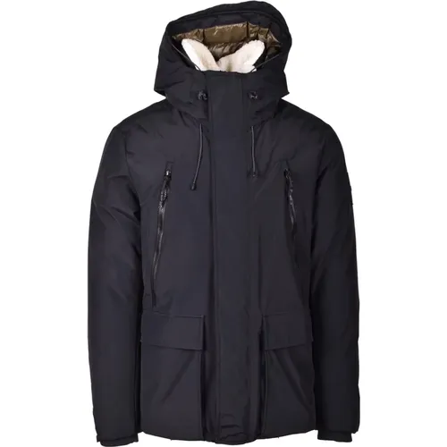 Stilvolle Baumwoll-Nylon-Jacke , Herren, Größe: M - Outhere - Modalova