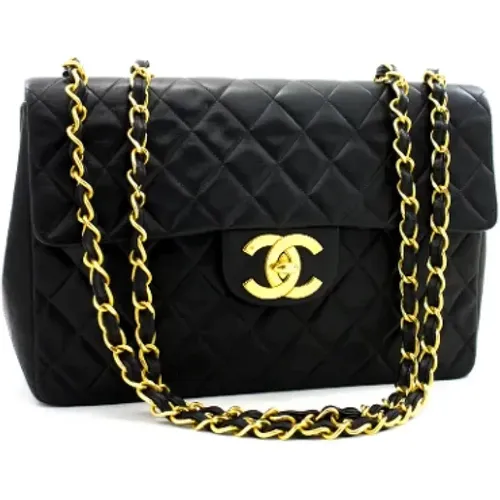 Pre-owned Leather chanel-bags , female, Sizes: ONE SIZE - Chanel Vintage - Modalova