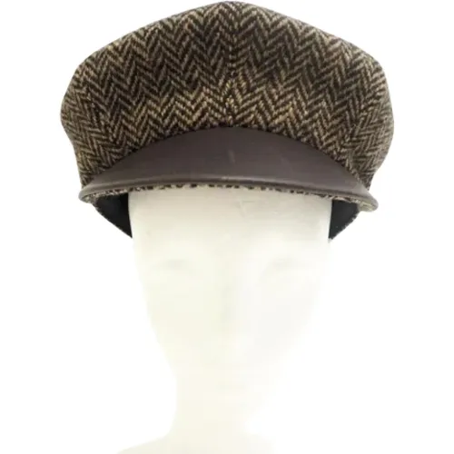 Pre-owned Wool hats , female, Sizes: ONE SIZE - Hermès Vintage - Modalova