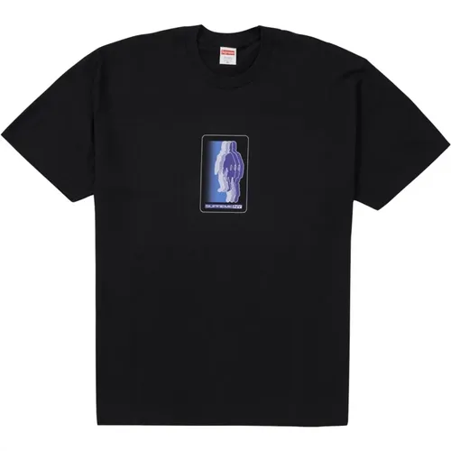 Limitierte Auflage Schwarzes Blur Tee , Herren, Größe: L - Supreme - Modalova