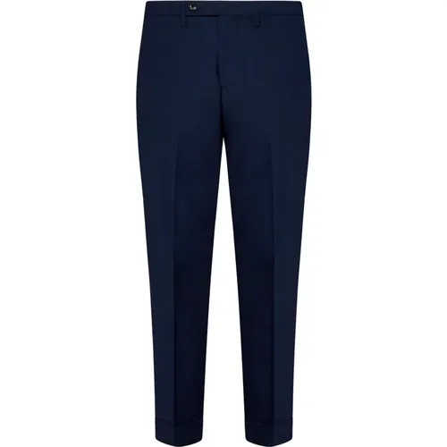 Royal Slim-Fit Wool Blend Trousers , male, Sizes: W33, W36, W34, W35, W31 - Michael Coal - Modalova