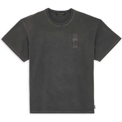 Monogramm-T-Shirt , Herren, Größe: XL - Iuter - Modalova