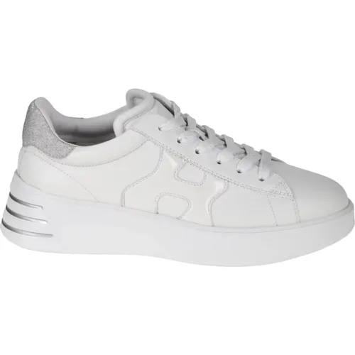 Flache Rebel Lederschuhe , Damen, Größe: 35 EU - Hogan - Modalova