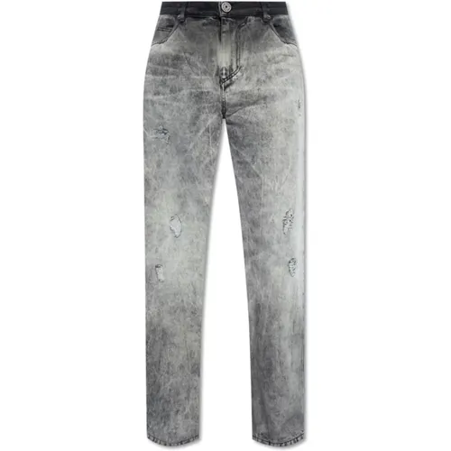 Straight jeans , male, Sizes: W31, W33, W32 - Balmain - Modalova