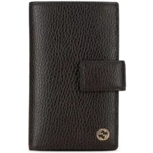 Pre-owned Leather wallets , female, Sizes: ONE SIZE - Gucci Vintage - Modalova