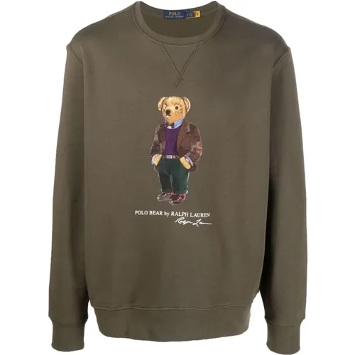 Bestickter Polo Bear Sweatshirt - Ralph Lauren - Modalova