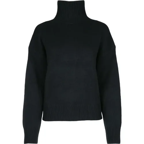 Hochgeschlossener Kaschmir-Mix Pullover , Damen, Größe: M - Calvin Klein - Modalova