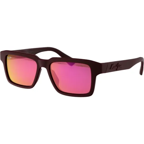Stylische Kahiko Sonnenbrille für den Sommer , Herren, Größe: 56 MM - Maui Jim - Modalova