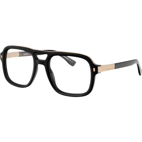Stylish Optical Glasses D2 0087 , male, Sizes: 53 MM - Dsquared2 - Modalova