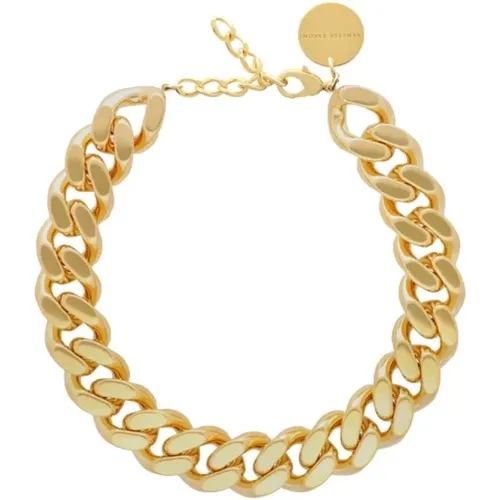 Kette Flat Chain Necklace , Damen, Größe: ONE Size - Vanessa Baroni - Modalova