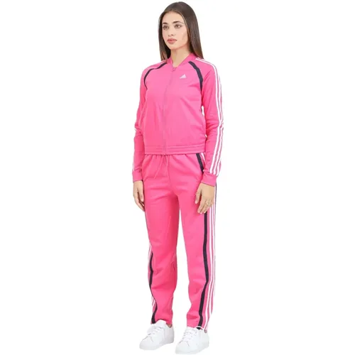 Sportliches Teamsport Fuchsia Kleid , Damen, Größe: XS - Adidas - Modalova