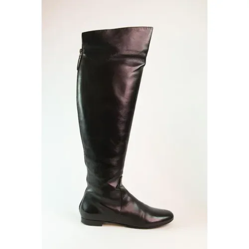 Pre-owned Leder boots - Valentino Vintage - Modalova