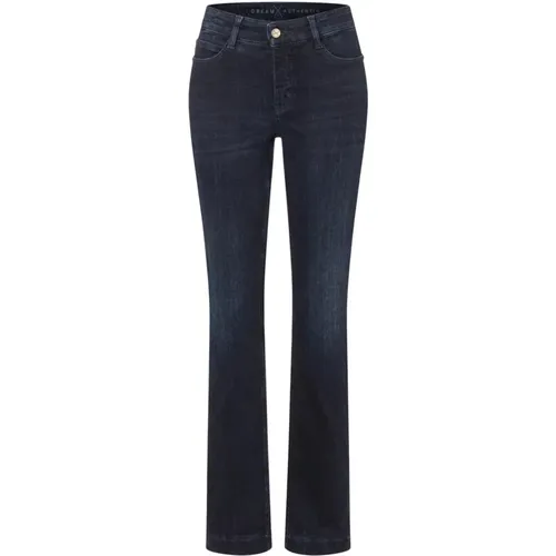 Klassische Flared Jeans , Damen, Größe: XS - MAC - Modalova
