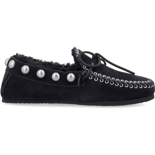 Shearling Loafer Shoes , female, Sizes: 3 UK, 4 UK - Isabel marant - Modalova