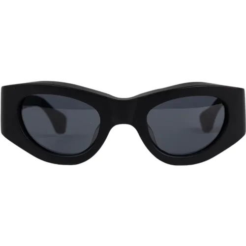 Schwarze Unisex-Sonnenbrille - Bro-Stil - ERL - Modalova