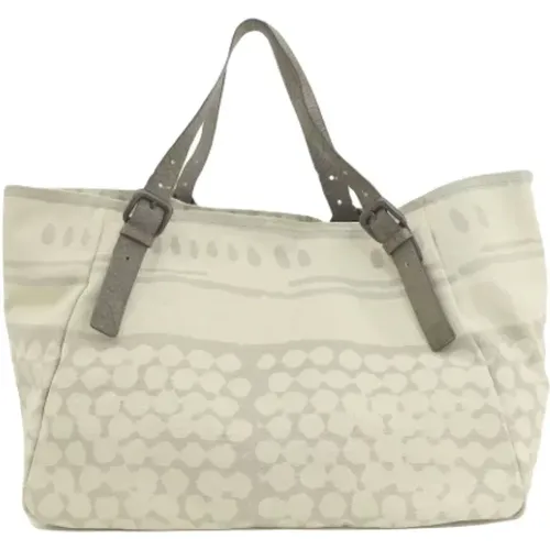 Pre-owned Canvas totes , female, Sizes: ONE SIZE - Bottega Veneta Vintage - Modalova